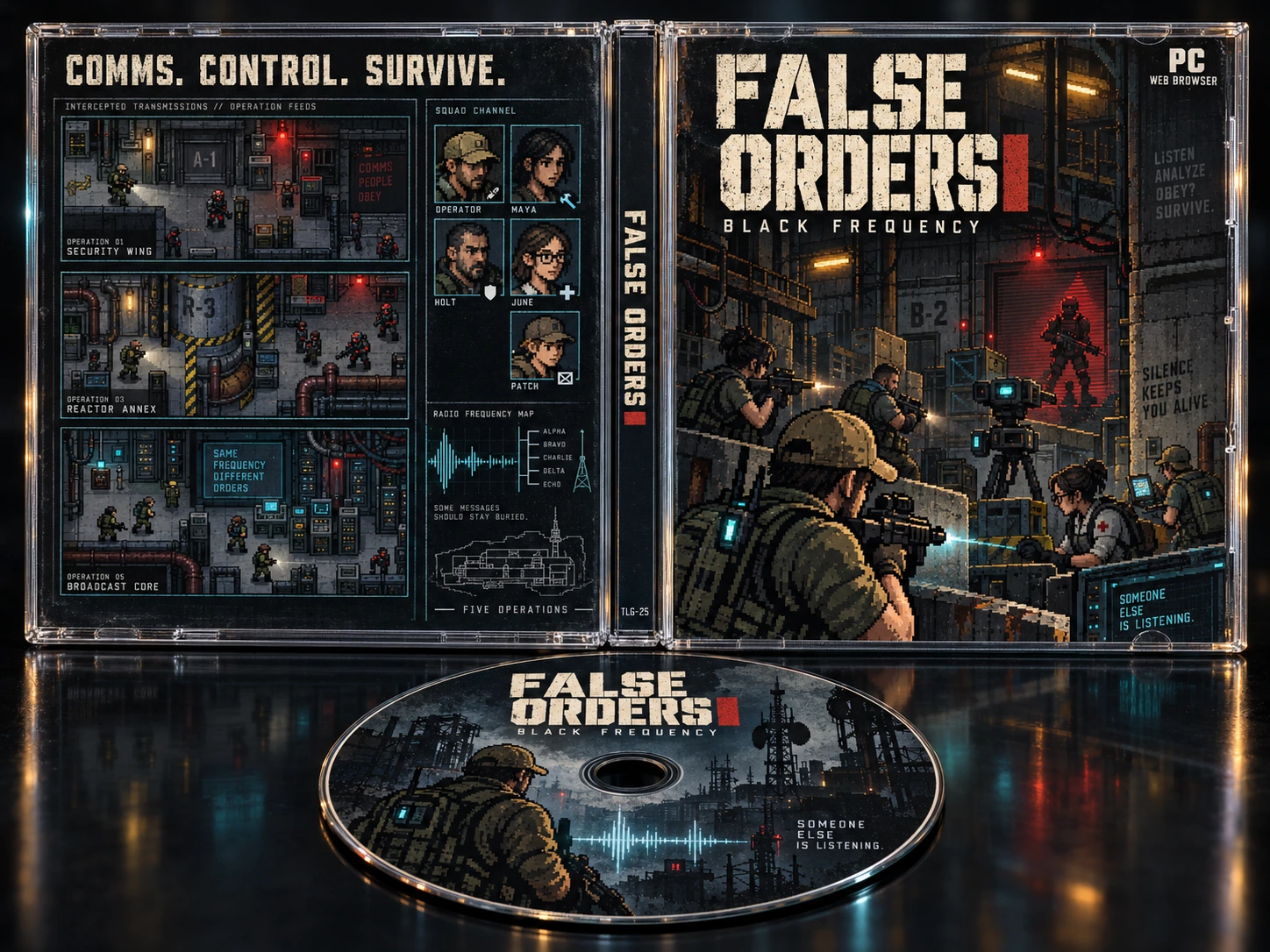 False Orders cassette case art