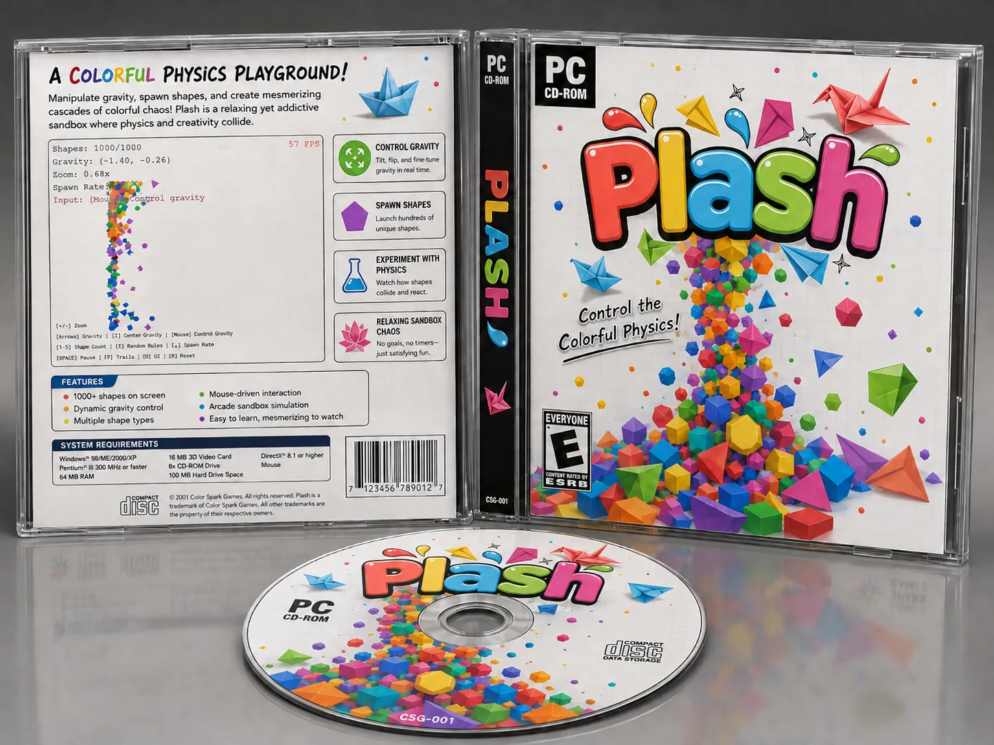 Plash cassette case art