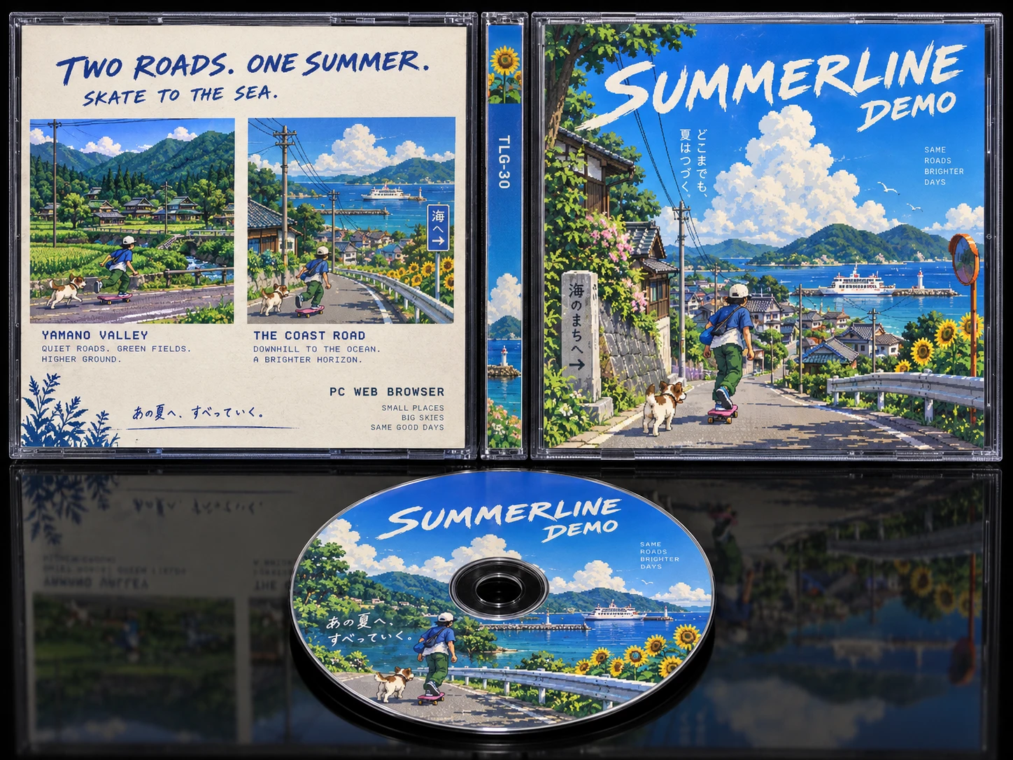 Summerline Demo cassette case art