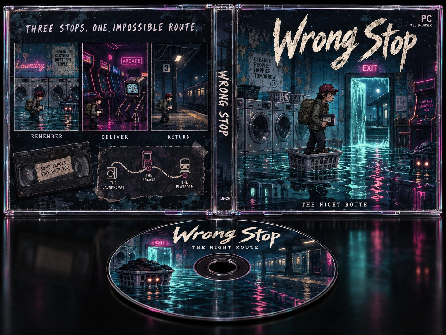 Wrong Stop cassette case art